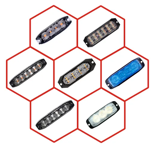 ECE R65 R10 LED Lighthead