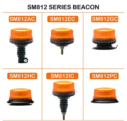 SM812AC-SM812PC C Series Low Profile LED Micro Beacon (ECE R65)